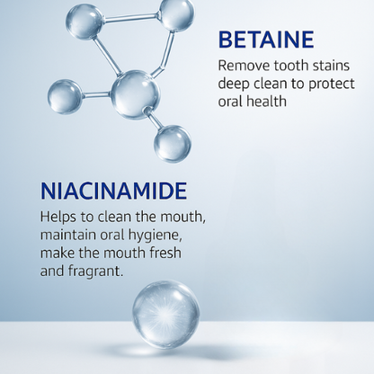 Probiotic Whitening Toothpaste, Niacinamide, Free of Fluoride, Anti plaque Whitening Solution